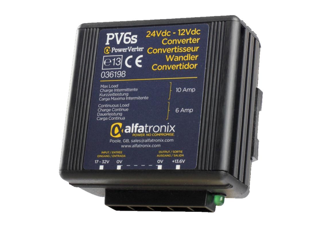 Voltage down converter 12/24 Vdc